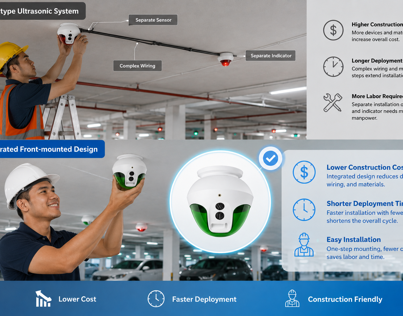 Lower Construction Cost & Shorter Deployment Time